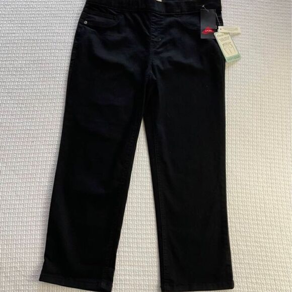 DEPT 222 Size 6 Black Flex Fit Pull On Pants - Picture 2 of 6